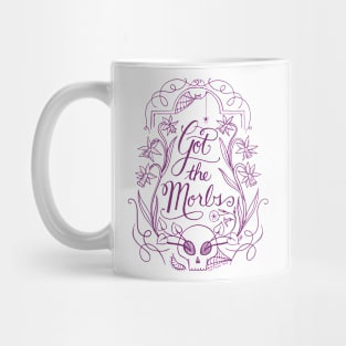 Got the Morbs Calligraphy Violet Mug